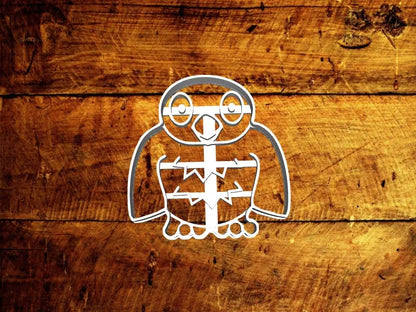 Owl Biscuit Cookie Cutter Fondant Cake Decorating Mold MEG cookie cutters