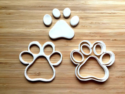 Paw Patrol print Cookie Fondant Cutter Birthday Cake Decorating 6cm 9cm UK MEG cookie cutters
