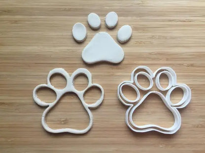 Paw Patrol print Cookie Fondant Cutter Birthday Cake Decorating 6cm 9cm UK MEG cookie cutters