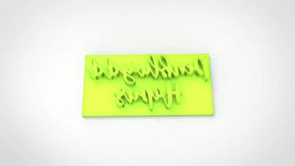 Penblwydd Hapus Embossing for cupcake and cake - stamps sugar paste Happy Birthday in welsh MEG cookie cutters