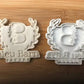 Personalise Logo Cookie Cutter Sugarcraft Cake Decorating UK Seller MEG cookie cutters