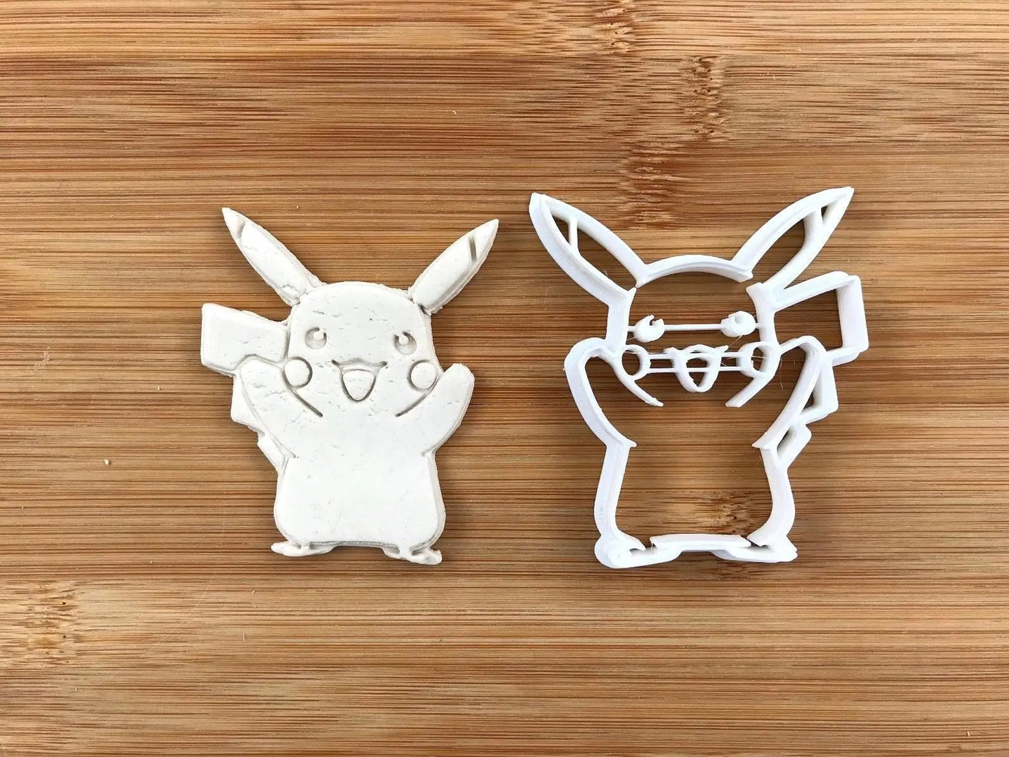 Pikachu Pokemon 001 Cookie Cutter Fondant Cake Decorating Mold gum paste MEG cookie cutters