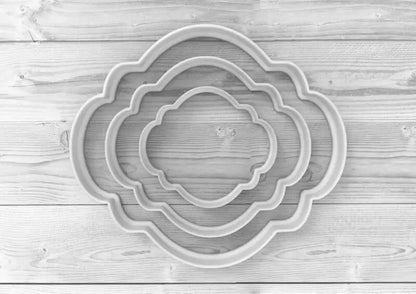 Plaque Cookie cutter (1) MEG cookie cutters