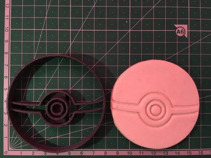 Pokemon Cookie Cutter Fondant Cake Decorating Mold gum paste pokemon go MEG cookie cutters