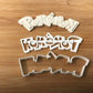 Pokemon logo Biscuit Cookie Cutter Fondant Cake Decorating Mold MEG cookie cutters