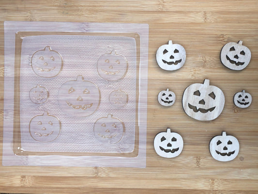 Pumpkins chocolate mould Halloween MEG cookie cutters