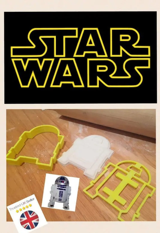 R2D2 Star Wars-INSPIRED UK SELLER Cookie Cutter Fondant Cake Decorating MEG cookie cutters