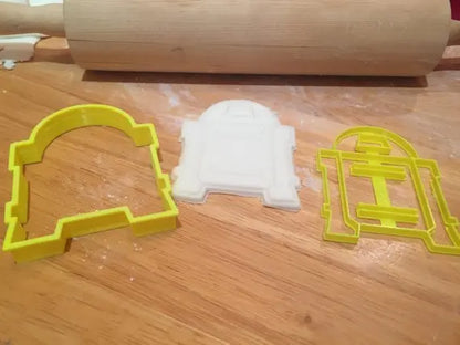 R2D2 Star Wars-INSPIRED UK SELLER Cookie Cutter Fondant Cake Decorating MEG cookie cutters