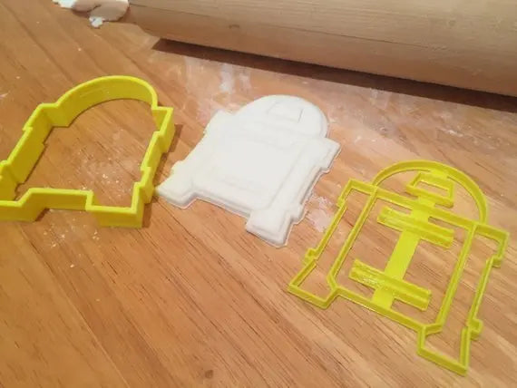 R2D2 Star Wars-INSPIRED UK SELLER Cookie Cutter Fondant Cake Decorating MEG cookie cutters