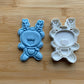 Reindeer - Christmas - Paint Your Own - Cookie cutter + Stamp MEG cookie cutters