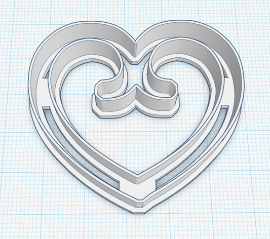 heart - cookie cutter 2" MEG cookie cutters