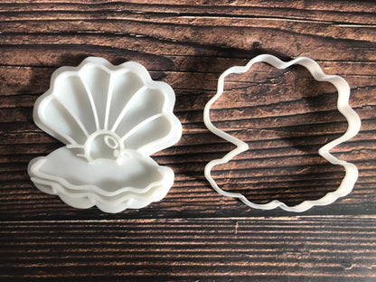 Sea animals / Mermaid set Cookie Fondant Cutter Cupcake Cake Decoration Gift Badge MEG cookie cutters