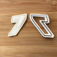 Seven 7 Racing Number Digit Cookie Cutter Dough Biscuit Pastry Fondant MEG cookie cutters