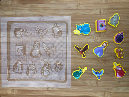 Sofia the first-INSPIRED chocolate mould MEG cookie cutters
