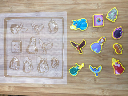 Sofia the first-INSPIRED chocolate mould MEG cookie cutters