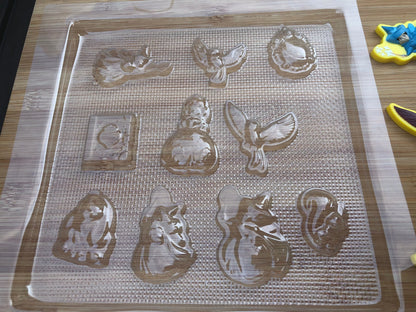 Sofia the first-INSPIRED chocolate mould MEG cookie cutters