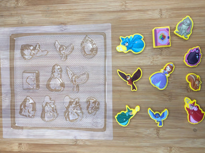 Sofia the first-INSPIRED chocolate mould MEG cookie cutters