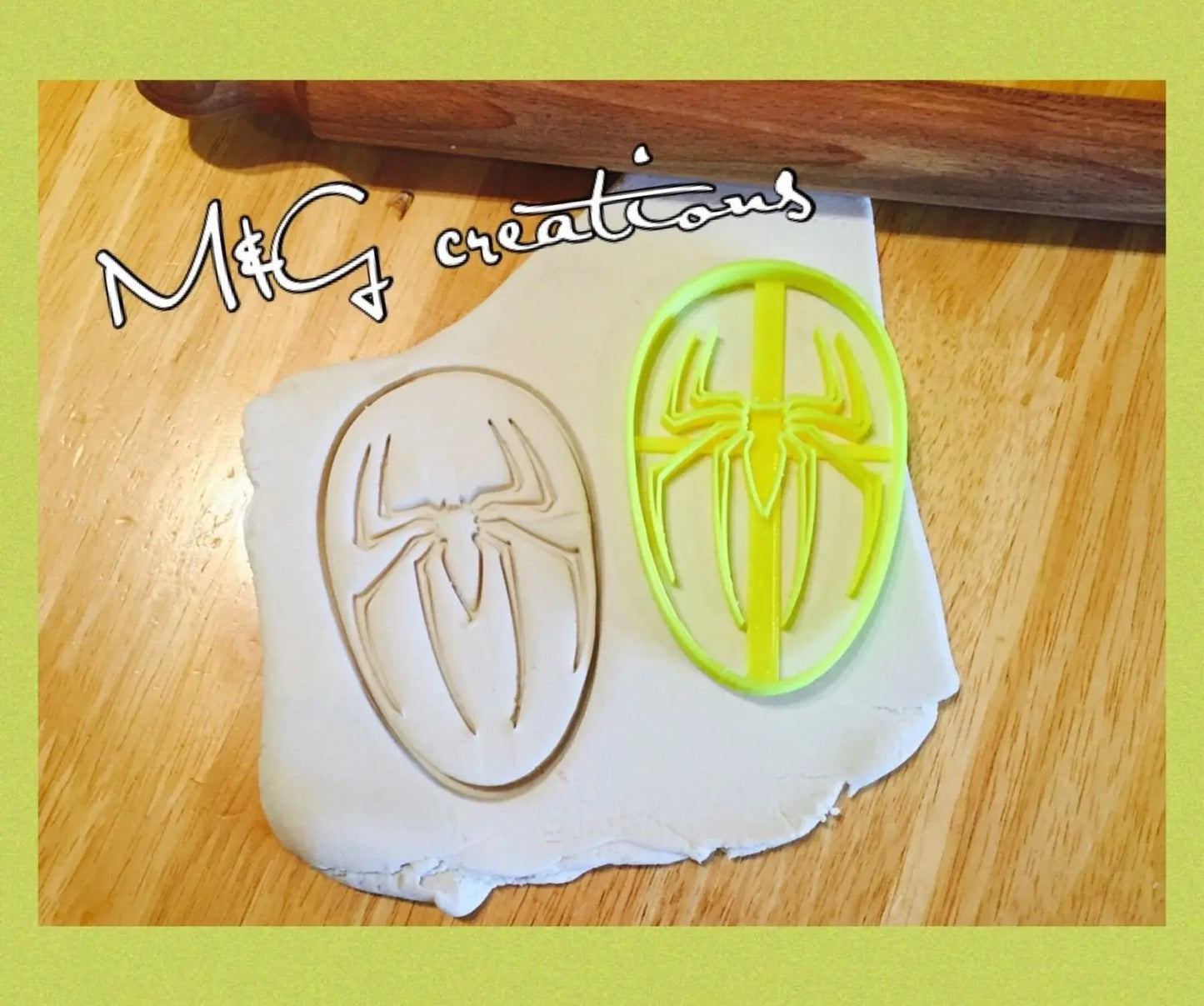 Spiderman Logo/face Uk Seller Cookie Cutter fondant cake decorating MEG cookie cutters