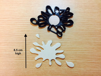 Splash Cookie Cutters Fondant cake decorating cupcake UK Seller MEG cookie cutters