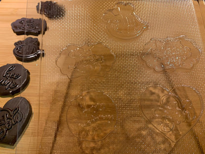 St. valentine - Chocolate mould - Love Chocolates MEG cookie cutters