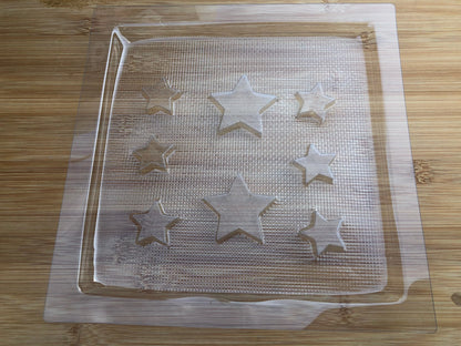 Stars chocolate mould star Christmas MEG cookie cutters