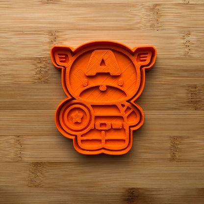 Super Heroes Cookie Cutter Sugarcraft Cake Decor fondant UK Seller MEG cookie cutters