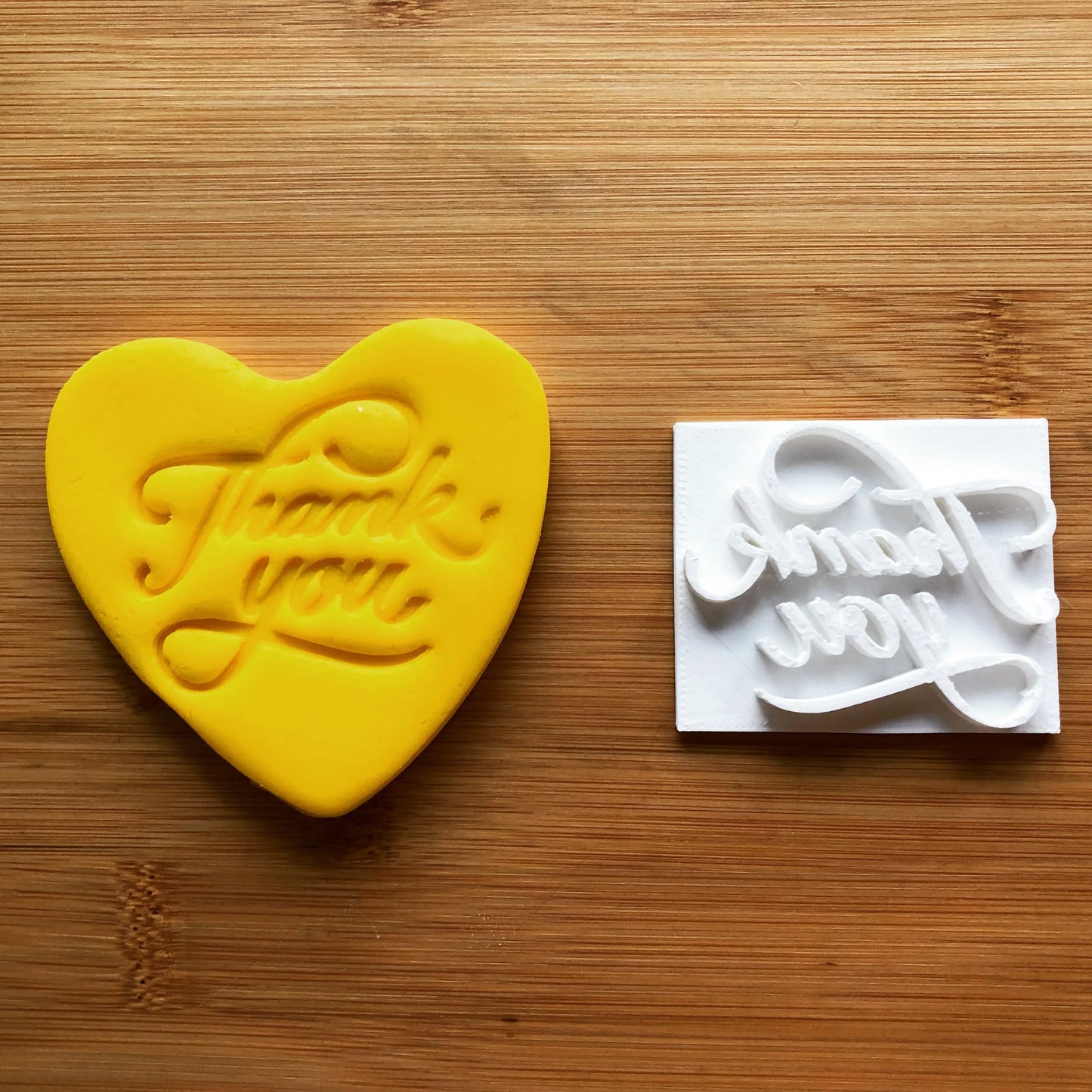 THANK YOU - Embossing - stamp (2) MEG cookie cutters