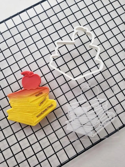 Teacher collection 2022 Debossing + cutter (9) MEG cookie cutters