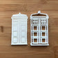 The Tardis from Doctor Who Biscuit Cookie Cutter Fondant Cake Decorating Mold MEG cookie cutters