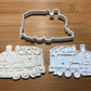 Thomas The Train Cookie Cutter Topper Fondant Cake Decoration - uk Seller MEG cookie cutters