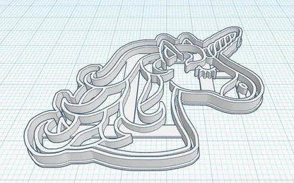 UNICORN HEAD Cookie Fondant Cutter Cupcake Cake Decoration Gift MEG cookie cutters