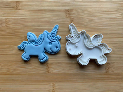 Unicorn - Paint Your Own - Cookie cutter + Stamp MEG cookie cutters