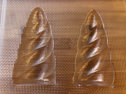 Unicorn horn - chocolate mould -inspired - bath bomb mould MEG cookie cutters