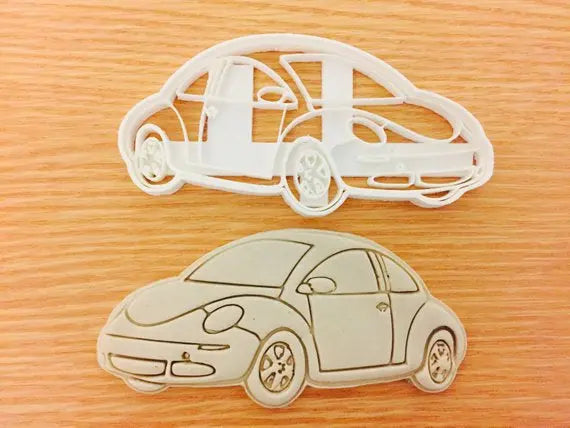 VW-INSPIRED car Side cookie cutters Uk Plastic Cookie Cutter Fondant Cake Decorating MEG cookie cutters