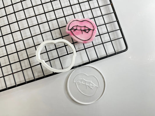 Valentine's day - Debossing + cutter - lips MEG cookie cutters