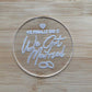 We finally did it We got Married- debossing acrylic stamp MEG cookie cutters