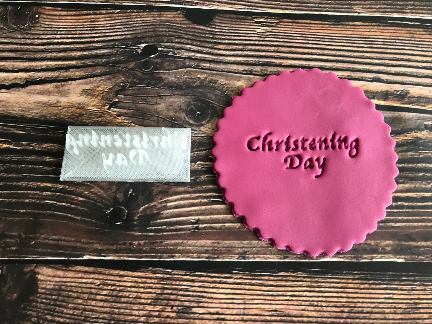 christening day - Embossing - stamp MEG cookie cutters
