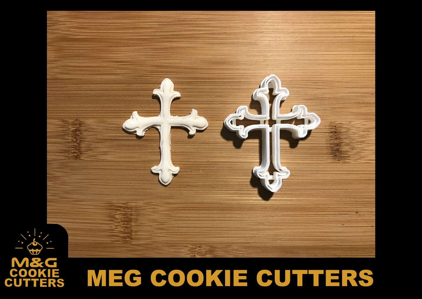 cross christening cookie cutter (1) MEG cookie cutters