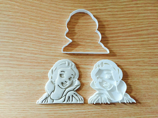 Snow white 035 Princess Cookie Cutter Fondant Cake Decorating Cupcake MEG cookie cutters