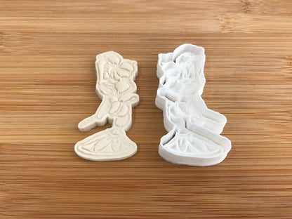 Lumiere Cartoon Character 028 Cookie Cutter Cup cake size UK MEG cookie cutters