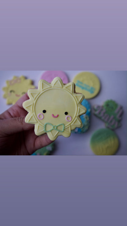 Baby sun Boy - Cookie cutter + Debossing MEG cookie cutters