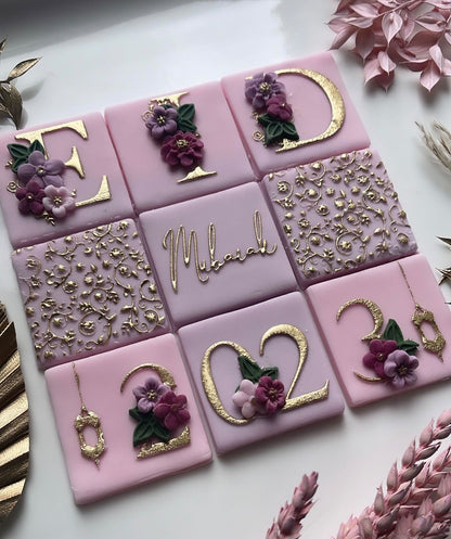 Eid tile - 9 design in 1 tile - debossing + multi cutter MEG cookie cutters