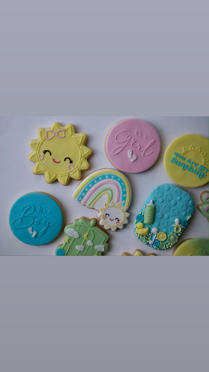 Baby Debossing - it’s a Girl MEG cookie cutters
