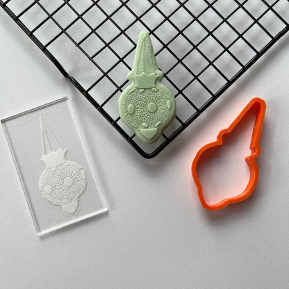 Muslim Islamic Lantern debossing + cutter D4 MEG cookie cutters