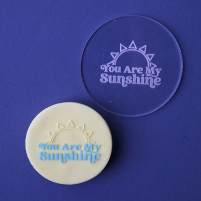 Baby Debossing - you are my sunshine MEG cookie cutters