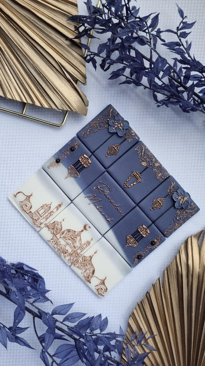 Ramadan tile - 9 design in 1 tile - debossing + multi cutter MEG cookie cutters