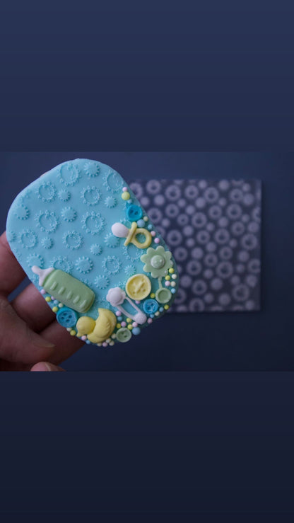 Baby sun Smiley pattern Debossing MEG cookie cutters