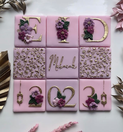 Eid tile - 9 design in 1 tile - debossing + multi cutter MEG cookie cutters