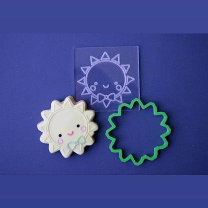 Baby sun Boy - Cookie cutter + Debossing MEG cookie cutters