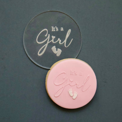 Baby Debossing - it’s a Girl MEG cookie cutters